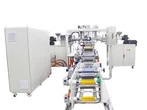 랩 5 레이어 캐스트 필름 압출기